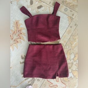 Amanda Uprichard Skirt Set